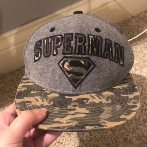 DC Comics Superman SnapBack Hat Camo